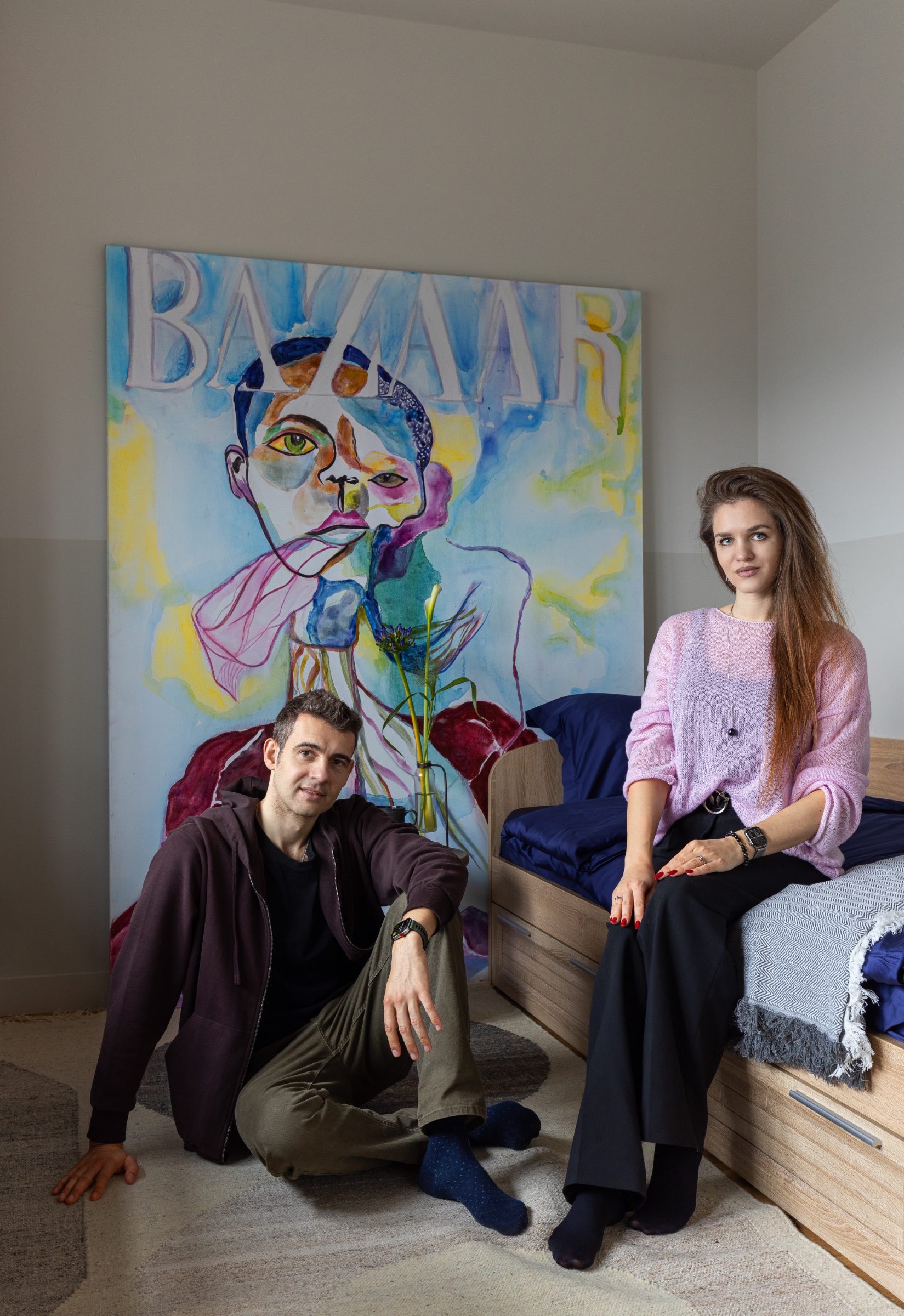 Квартира в ЖК «Тимерязевский» — Спальня, деталь